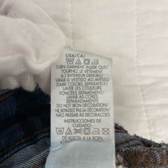 Calvin Klein Dark Blue Denim Jeans 31/12 - Picture 8 of 10